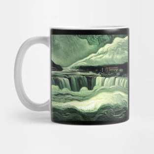 Niagara Falls in Van Gogh's style Mug